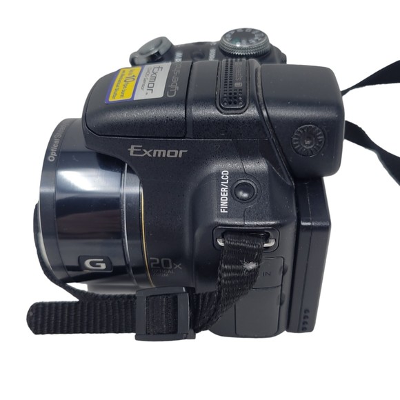 Sony Cyber-shot DSC-HX1 9.1MP Digital Camera Black Battery, Charger, AV Cable - Picture 5 of 11